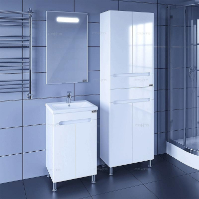 Тумба под раковину СанТа Лондон 50 224014 Белая