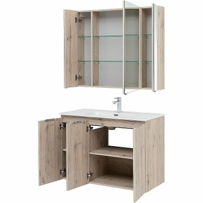 ΠΠΎΠΌΠΏΠ»Π΅ΠΊΡ ΠΌΠ΅Π±Π΅Π»ΠΈ Π΄Π»Ρ Π²Π°Π½Π½ΠΎΠΉ Aquanet ΠΠ»Π²ΠΈΡΠ° New 100 274533 ΠΏΠΎΠ΄Π²Π΅ΡΠ½ΠΎΠΉ ΠΡΠ± Π²Π΅Π»Π»ΠΈΠ½Π³ΡΠΎΠ½ Π±Π΅Π»ΡΠΉ