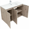 Комплект мебели для ванной Aquanet Алвита New 100 274533 подвесной Дуб веллингтон белый, купить, цена, заказать, магазин, доставка, скидка, промокод, купить, цена, заказать, магазин, доставка, скидка, промокод