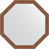 Зеркало Evoform Octagon 69х69 BY 3663 в багетной раме - Сухой тростник 51, купить, цена, заказать, магазин, доставка, скидка, промокод, купить, цена, заказать, магазин, доставка, скидка, промокод
