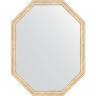 Зеркало Evoform Octagon 69x89 BY 7020 в багетной раме - Слоновая кость 51, купить, цена, заказать, магазин, доставка, скидка, промокод, купить, цена, заказать, магазин, доставка, скидка, промокод