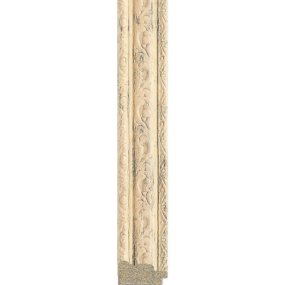 Зеркало Evoform Octagon 69x89 BY 7020 в багетной раме - Слоновая кость 51