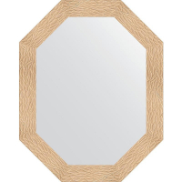 Зеркало Evoform Octagon 76x96 BY 7180 в багетной раме - Золотые дюны 90, купить, цена, заказать, магазин, доставка, скидка, промокод, купить, цена, заказать, магазин, доставка, скидка, промокод