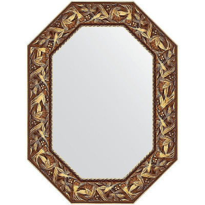 Зеркало Evoform Polygon 78х58 BY 7221 в багетной раме - Византия золото 99