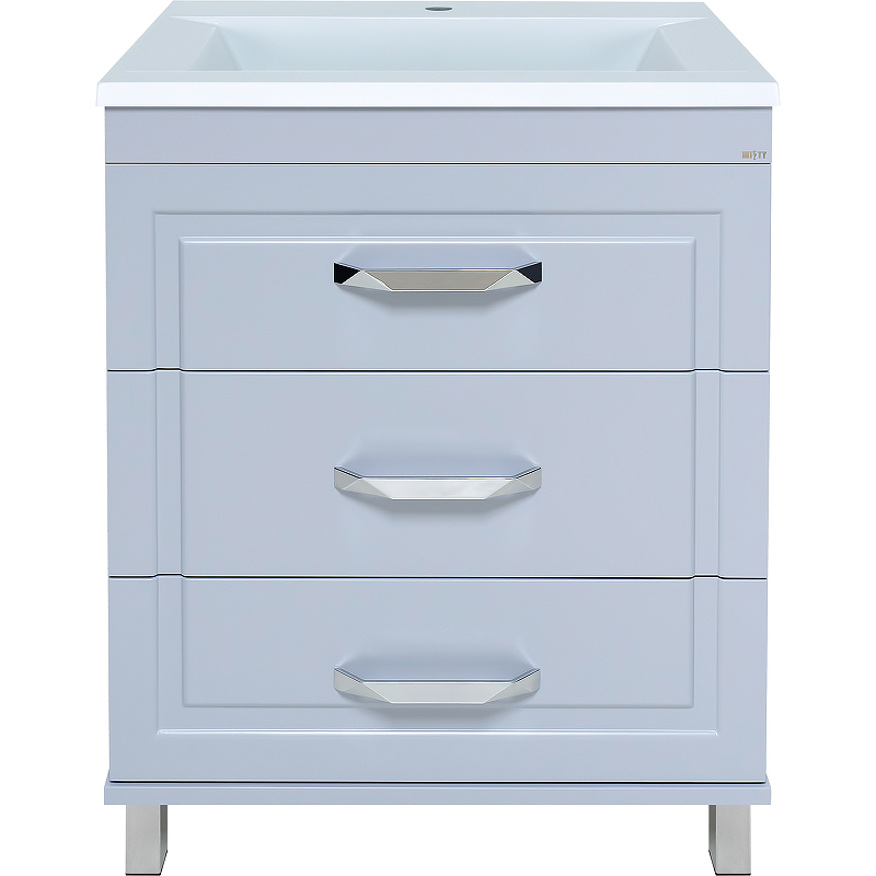 Тумба с раковиной Misty Терра 70 УТ000011808 Серая матовая, купить, цена, заказать, магазин, доставка, скидка, промокод, купить, цена, заказать, магазин, доставка, скидка, промокод