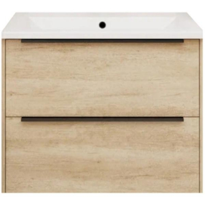 Тумба под раковину La Fenice Tesoro 100 FNC-01-TES-DNN-100-2 подвесная Дуб небраска натуральный