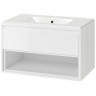 Тумба под раковину Excellent Tuto 80 MLEX.0101.800.WHWH подвесная Белый, купить, цена, заказать, магазин, доставка, скидка, промокод, купить, цена, заказать, магазин, доставка, скидка, промокод