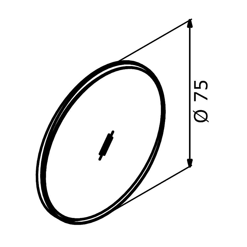 Зеркало Orka Moonlight 75 3001332 c подсветкой цвет Синий матовый, купить, цена, заказать, магазин, доставка, скидка, промокод, купить, цена, заказать, магазин, доставка, скидка, промокод