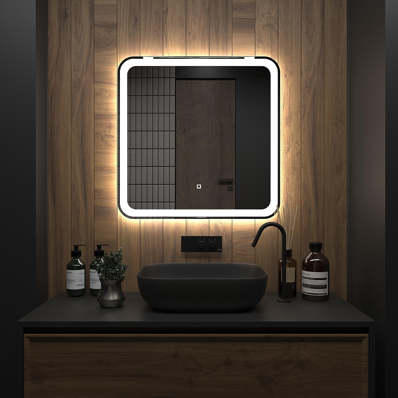 Зеркало Onika Магна 70 207046 с подсветкой с сенсорным выключателем и диммером, купить, цена, заказать, магазин, доставка, скидка, промокод, купить, цена, заказать, магазин, доставка, скидка, промокод