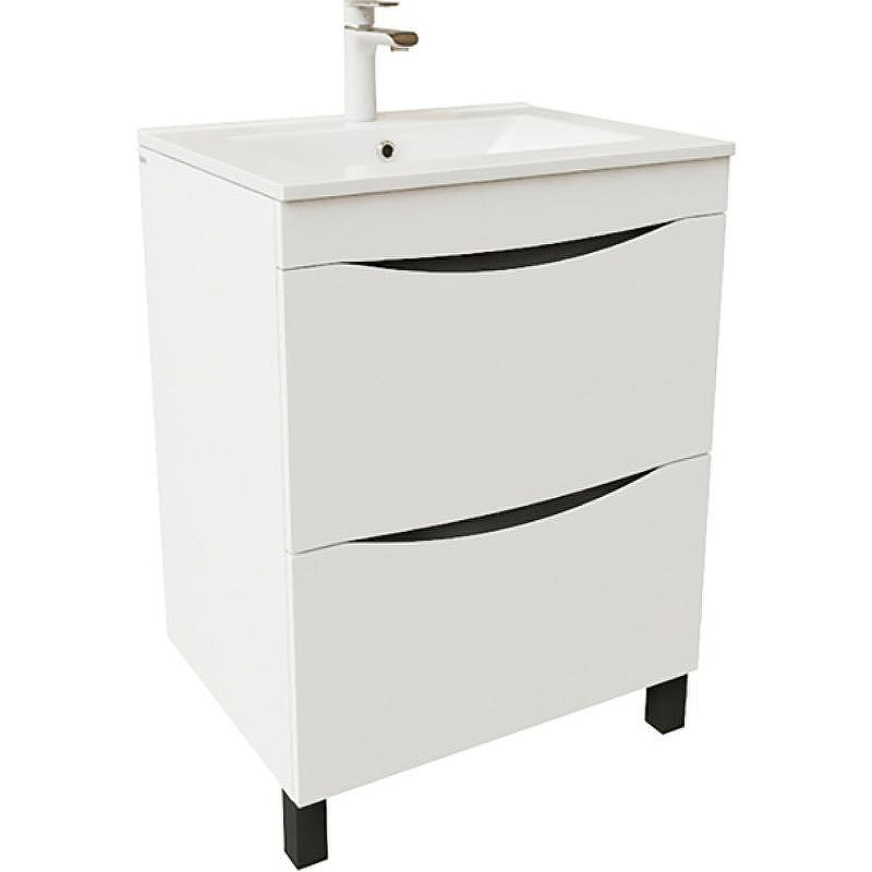 Тумба с раковиной Iddis Cloud 60 CLO60WFi95K Белая, купить, цена, заказать, магазин, доставка, скидка, промокод, купить, цена, заказать, магазин, доставка, скидка, промокод