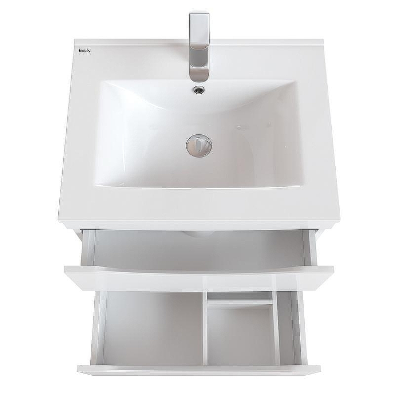 Тумба с раковиной Iddis Cloud 60 CLO60WFi95K Белая, купить, цена, заказать, магазин, доставка, скидка, промокод, купить, цена, заказать, магазин, доставка, скидка, промокод