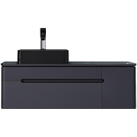 Тумба под раковину Jorno Shine 120 Shi.01.120/P/A подвесная Антрацит, купить, цена, заказать, магазин, доставка, скидка, промокод, купить, цена, заказать, магазин, доставка, скидка, промокод