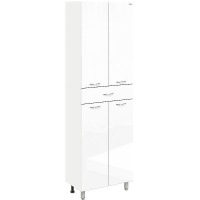 Шкаф пенал Onika Модерн 60.10 406002 Белый, купить, цена, заказать, магазин, доставка, скидка, промокод, купить, цена, заказать, магазин, доставка, скидка, промокод