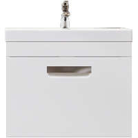 Тумба под раковину Velvex Estea 60 tp.EST.MOD.60.1Y подвесная Белая матовая, купить, цена, заказать, магазин, доставка, скидка, промокод, купить, цена, заказать, магазин, доставка, скидка, промокод
