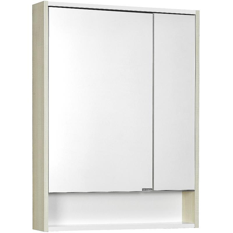 Зеркальный шкаф Aquaton Рико 65 1A215202RIB90 Белый Ясень фабрик, купить, цена, заказать, магазин, доставка, скидка, промокод, купить, цена, заказать, магазин, доставка, скидка, промокод