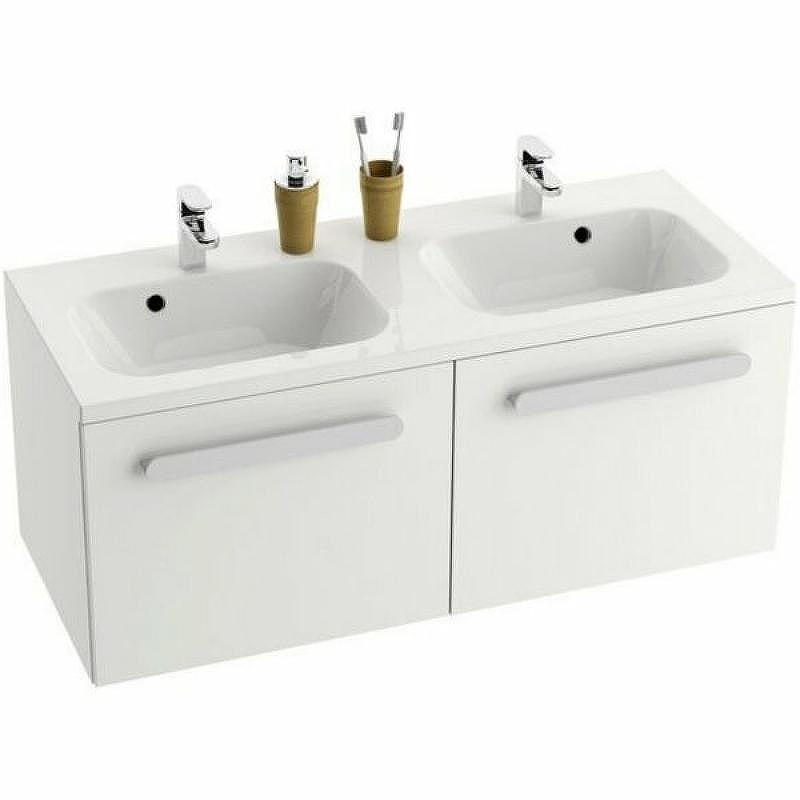 Тумба под раковину Ravak SD Chrome 120 X000000536 подвесная Белая глянцевая, купить, цена, заказать, магазин, доставка, скидка, промокод, купить, цена, заказать, магазин, доставка, скидка, промокод