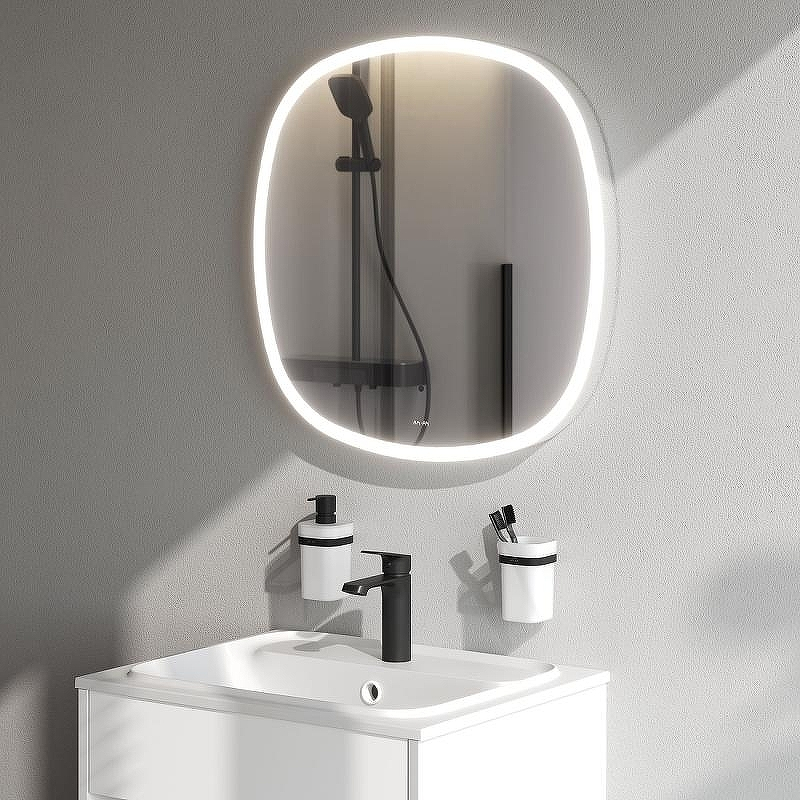 Зеркало AM.PM Func 65 M8FMOX0651WGS с подсветкой с ИК-сенсорным выключателем, купить, цена, заказать, магазин, доставка, скидка, промокод, купить, цена, заказать, магазин, доставка, скидка, промокод