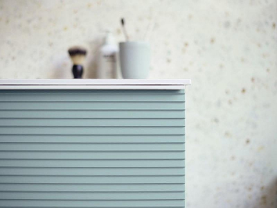 Тумба с раковиной Burgbad Fiumo 120 SFXN122F3957FOT55G0223C0001*1 подвесная Eisblau Softmatt