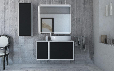 Тумба Cezares Bellagio 35 54718 подвесная Grafite