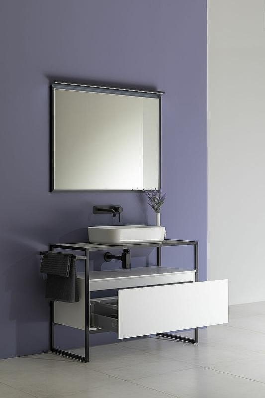 Тумба под раковину Allen Brau Priority 100 1.31003.WM Белая матовая, купить, цена, заказать, магазин, доставка, скидка, промокод, купить, цена, заказать, магазин, доставка, скидка, промокод