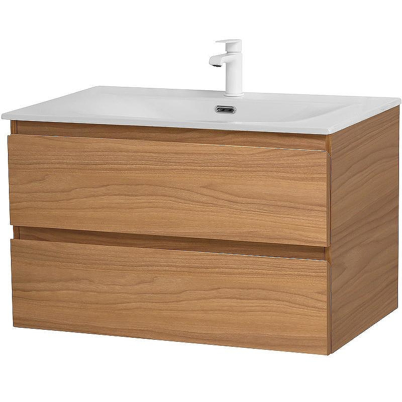 Тумба под раковину Cezares Molveno 80 MOLVENO-80-2C-SO-NC подвесная Noce Chiaro, купить, цена, заказать, магазин, доставка, скидка, промокод, купить, цена, заказать, магазин, доставка, скидка, промокод