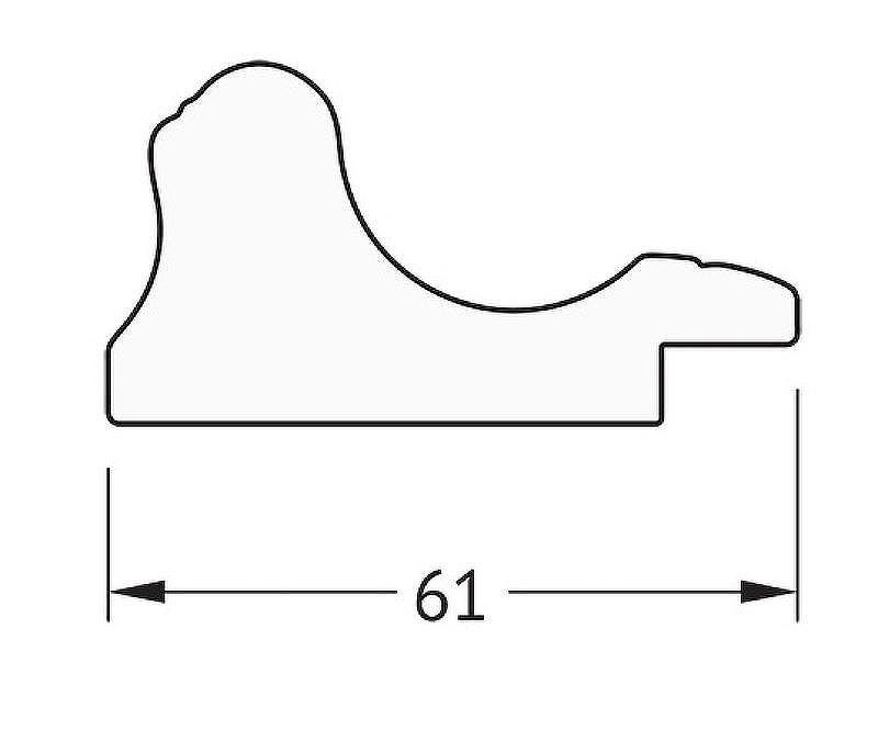 Зеркало Evoform Definite 104х54 BY 1058 в багетной раме - Золотой акведук 61, купить, цена, заказать, магазин, доставка, скидка, промокод, купить, цена, заказать, магазин, доставка, скидка, промокод