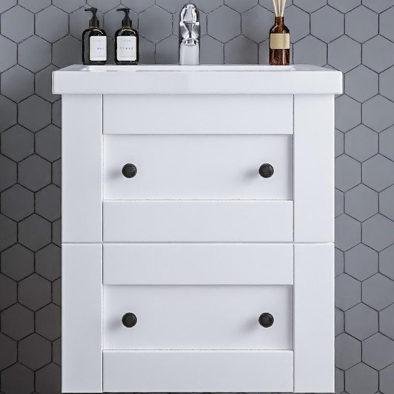 Тумба под раковину Бриклаер Хелена 60 4627125416408 подвесная Рамочный белый, купить, цена, заказать, магазин, доставка, скидка, промокод, купить, цена, заказать, магазин, доставка, скидка, промокод