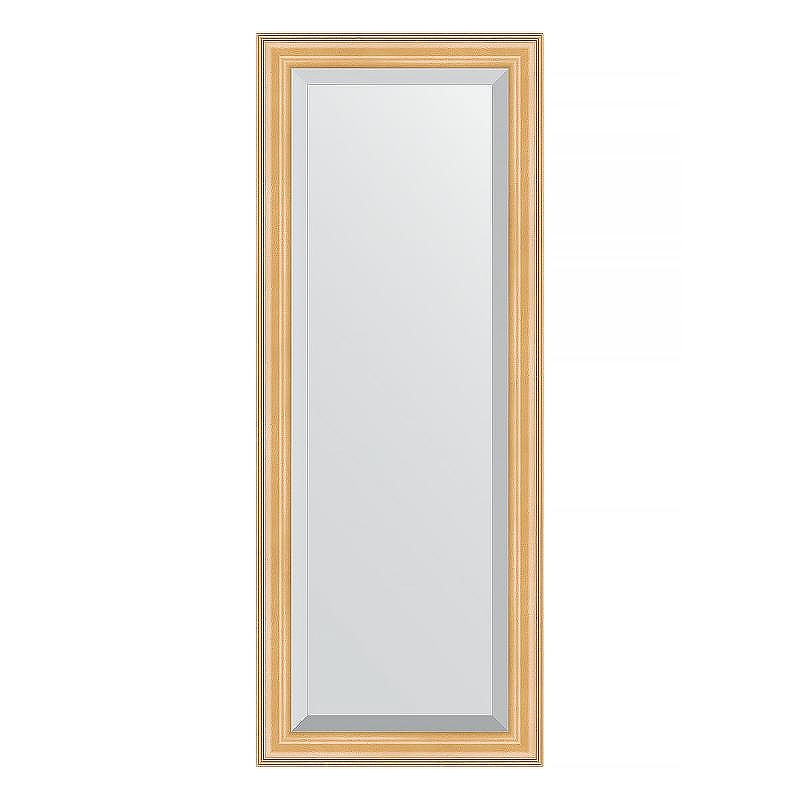 Зеркало Evoform Exclusive 131х51 BY 1153 с фацетом в багетной раме - Сосна 62, купить, цена, заказать, магазин, доставка, скидка, промокод, купить, цена, заказать, магазин, доставка, скидка, промокод