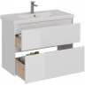 Тумба под раковину Lemark Combi 100 LM03C100T подвесная Белый глянец, купить, цена, заказать, магазин, доставка, скидка, промокод, купить, цена, заказать, магазин, доставка, скидка, промокод