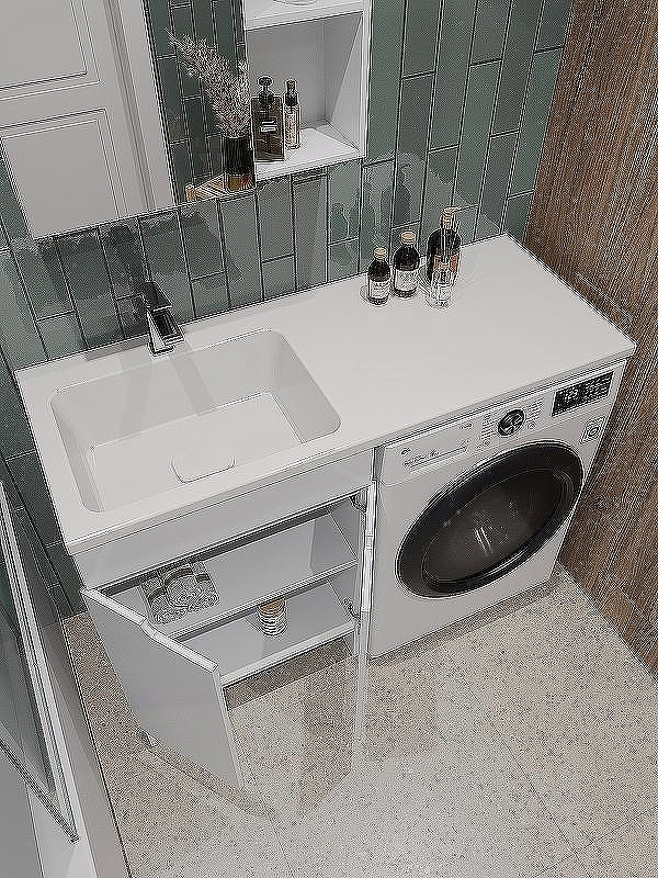 Тумба под раковину Orange Sistema 110 STD-50TUW Белая, купить, цена, заказать, магазин, доставка, скидка, промокод, купить, цена, заказать, магазин, доставка, скидка, промокод