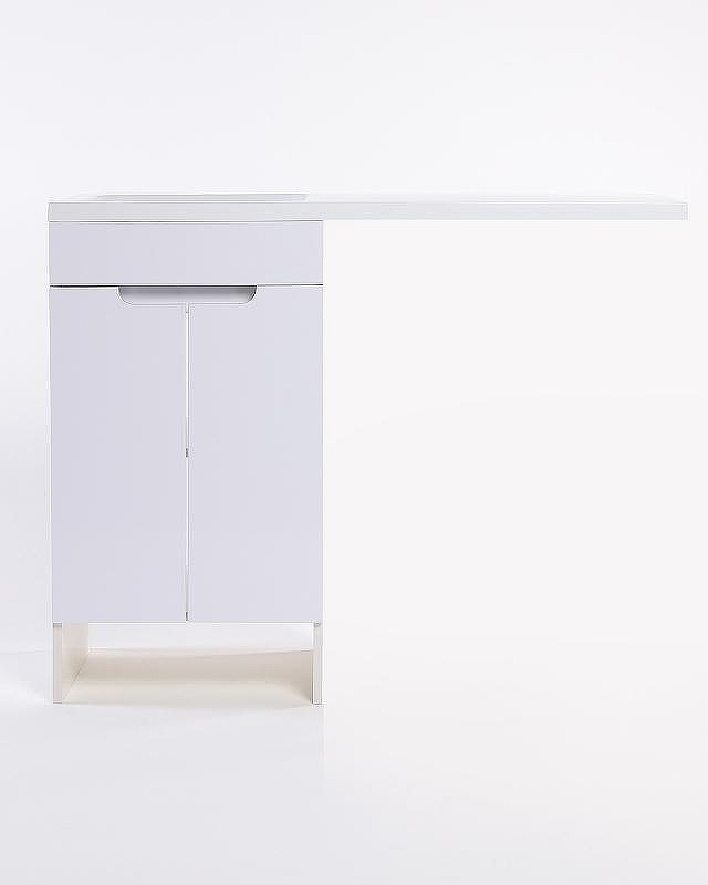 Тумба под раковину Orange Sistema 110 STD-50TUW Белая, купить, цена, заказать, магазин, доставка, скидка, промокод, купить, цена, заказать, магазин, доставка, скидка, промокод