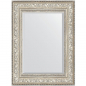 Зеркало Evoform Exclusive 80х60 BY 3400 с фацетом в багетной раме - Виньетка серебро 109, купить, цена, заказать, магазин, доставка, скидка, промокод, купить, цена, заказать, магазин, доставка, скидка, промокод