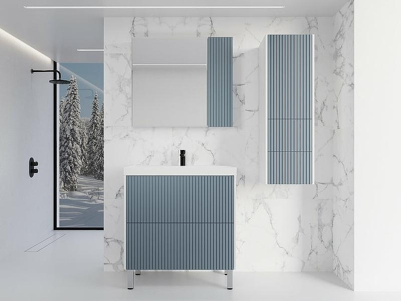 Зеркальный шкаф Style Line Стокгольм 70 ЛС-00002323 Графит софт, купить, цена, заказать, магазин, доставка, скидка, промокод, купить, цена, заказать, магазин, доставка, скидка, промокод