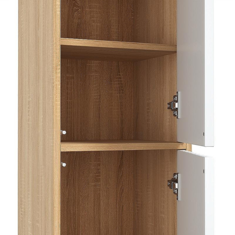 Шкаф пенал Onika Дайлер 35 403568 подвесной Белый Дуб сонома, купить, цена, заказать, магазин, доставка, скидка, промокод, купить, цена, заказать, магазин, доставка, скидка, промокод