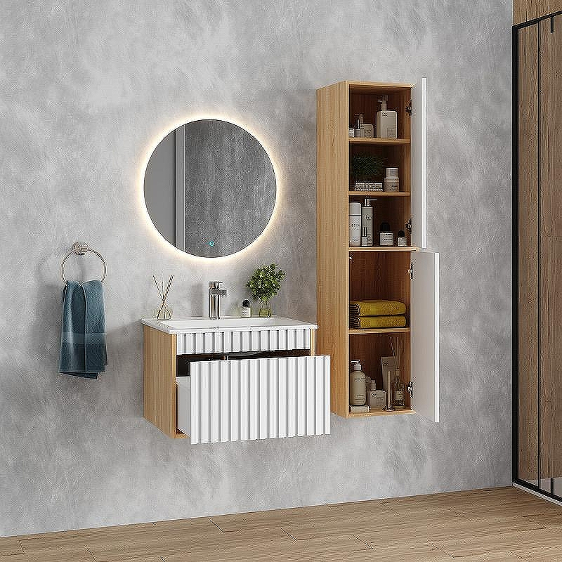 Шкаф пенал Onika Дайлер 35 403568 подвесной Белый Дуб сонома, купить, цена, заказать, магазин, доставка, скидка, промокод, купить, цена, заказать, магазин, доставка, скидка, промокод