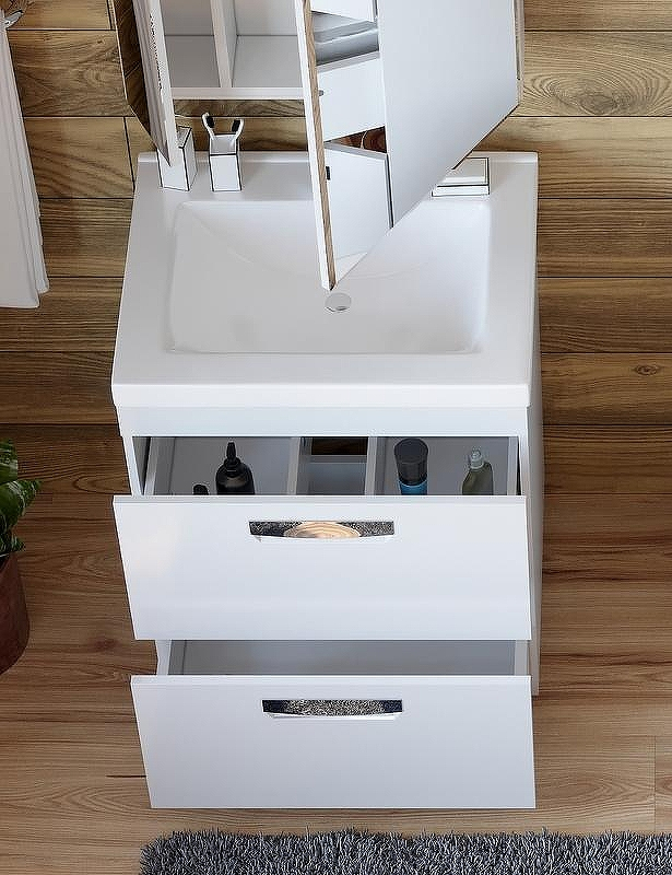 Тумба под раковину Vigo Plaza 70 tn.PLA.FOS.70.2Y Белая, купить, цена, заказать, магазин, доставка, скидка, промокод, купить, цена, заказать, магазин, доставка, скидка, промокод