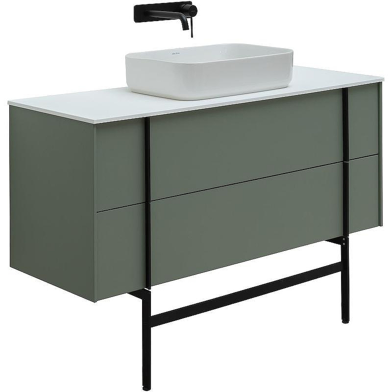 Тумба под раковину Allen Brau Reality 120 1.32008.CGM подвесная Олива матовая, купить, цена, заказать, магазин, доставка, скидка, промокод, купить, цена, заказать, магазин, доставка, скидка, промокод