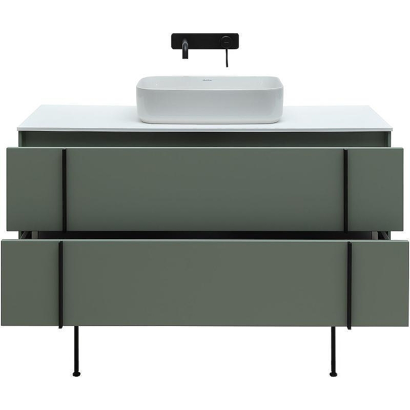 Тумба под раковину Allen Brau Reality 120 1.32008.CGM подвесная Олива матовая, купить, цена, заказать, магазин, доставка, скидка, промокод, купить, цена, заказать, магазин, доставка, скидка, промокод