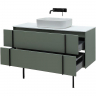 Тумба под раковину Allen Brau Reality 120 1.32008.CGM подвесная Олива матовая, купить, цена, заказать, магазин, доставка, скидка, промокод, купить, цена, заказать, магазин, доставка, скидка, промокод