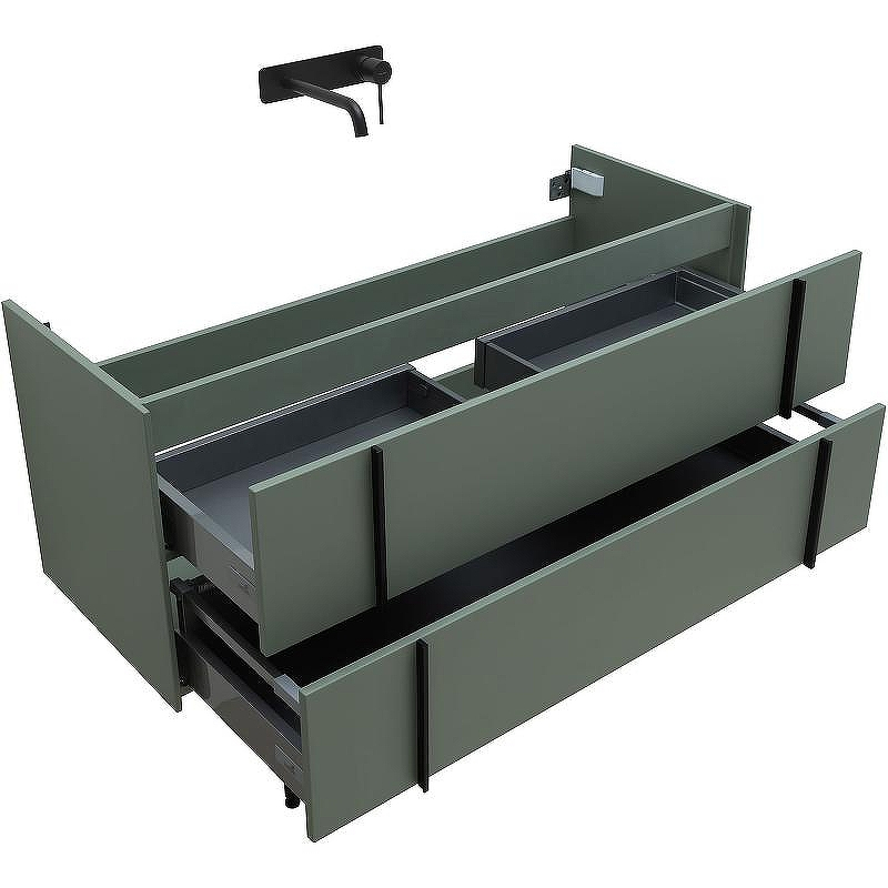 Тумба под раковину Allen Brau Reality 120 1.32008.CGM подвесная Олива матовая, купить, цена, заказать, магазин, доставка, скидка, промокод, купить, цена, заказать, магазин, доставка, скидка, промокод