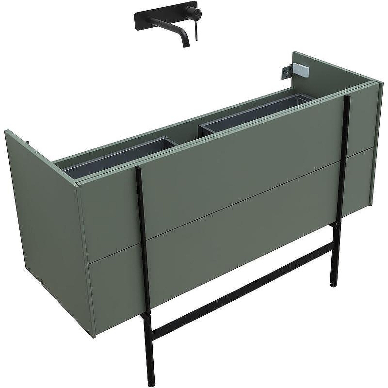 Тумба под раковину Allen Brau Reality 120 1.32008.CGM подвесная Олива матовая, купить, цена, заказать, магазин, доставка, скидка, промокод, купить, цена, заказать, магазин, доставка, скидка, промокод