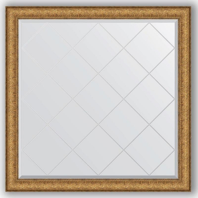 Зеркало Evoform Exclusive-G 104х104 Медный эльдорадо