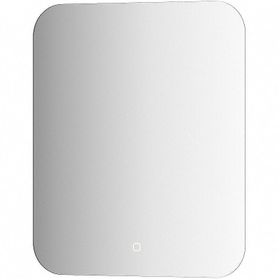 Зеркало Defesto Opti 50x60 DF 2803S с подсветкой 19W-4500К/Сенсорный выключатель/Нейтральный белый свет