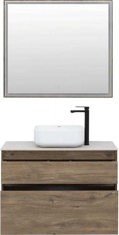 Зеркало Aquanet Nova Lite 90 249516 с подсветкой Дуб рустикальный, купить, цена, заказать, магазин, доставка, скидка, промокод, купить, цена, заказать, магазин, доставка, скидка, промокод