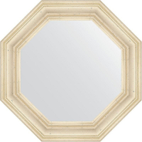 Зеркало Evoform Octagon 69х69 BY 3821 в багетной раме - Травленое серебро 99, купить, цена, заказать, магазин, доставка, скидка, промокод, купить, цена, заказать, магазин, доставка, скидка, промокод