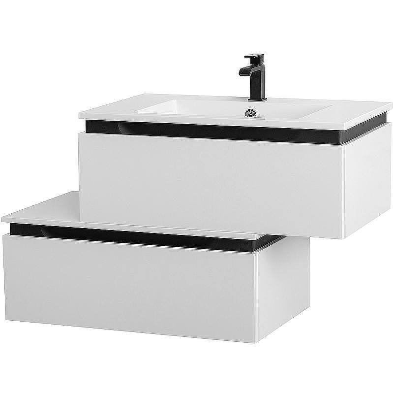 Тумба Cezares Slider 80 SLIDER-800-1C-PI-BO Bianco Opaco, купить, цена, заказать, магазин, доставка, скидка, промокод, купить, цена, заказать, магазин, доставка, скидка, промокод