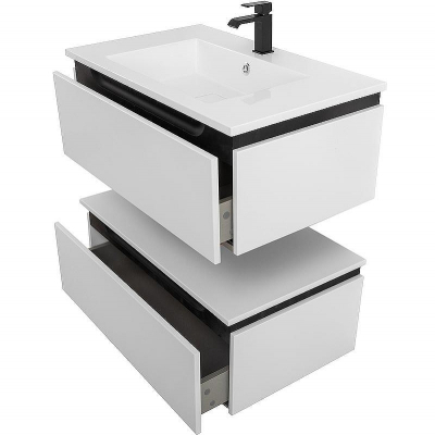 Тумба Cezares Slider 80 SLIDER-800-1C-PI-BO Bianco Opaco