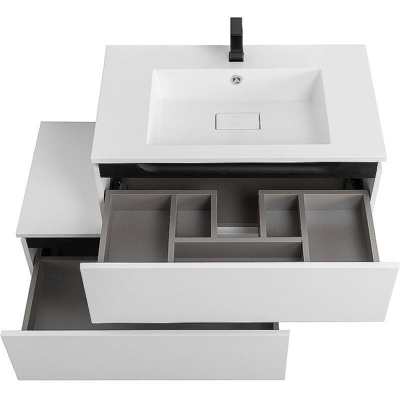 Тумба Cezares Slider 80 SLIDER-800-1C-PI-BO Bianco Opaco, купить, цена, заказать, магазин, доставка, скидка, промокод, купить, цена, заказать, магазин, доставка, скидка, промокод