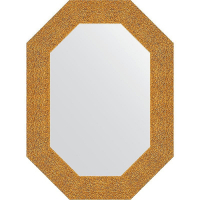 Зеркало Evoform Octagon 56x76 BY 7181 в багетной раме - Чеканка золотая 90, купить, цена, заказать, магазин, доставка, скидка, промокод, купить, цена, заказать, магазин, доставка, скидка, промокод