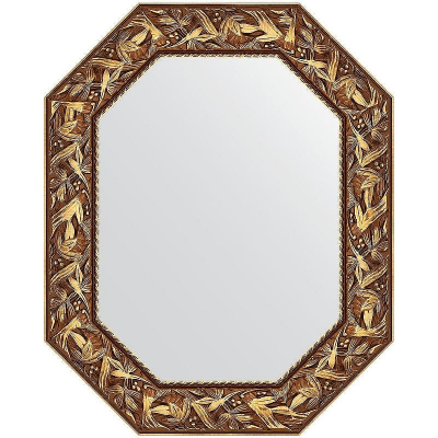 Зеркало Evoform Polygon 78х63 BY 7222 в багетной раме - Византия золото 99